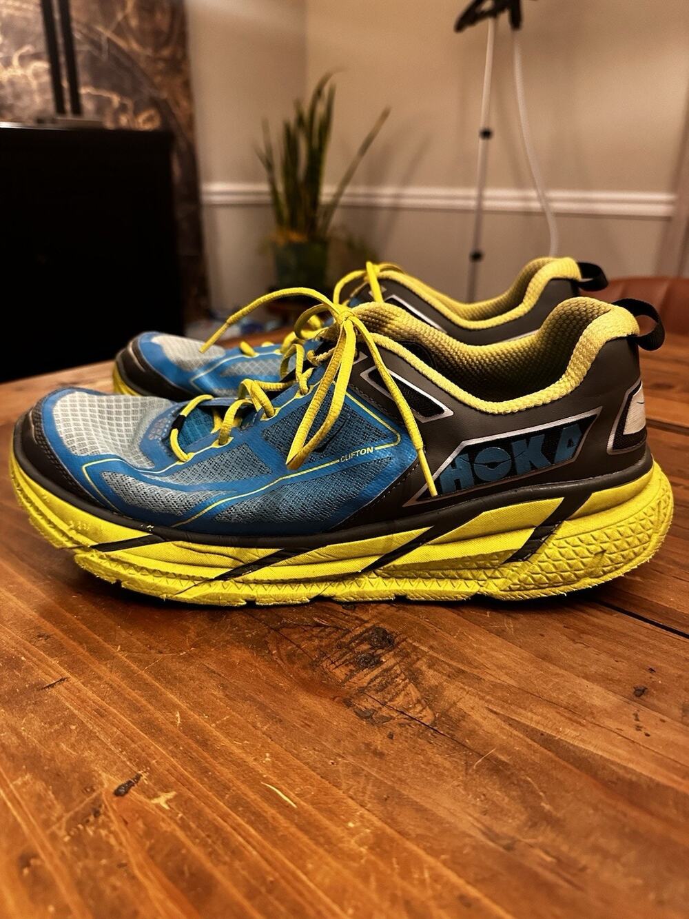 Hoka One One Clifton 1 Men’s Size 12 Running Tennis Shoe Sneakers